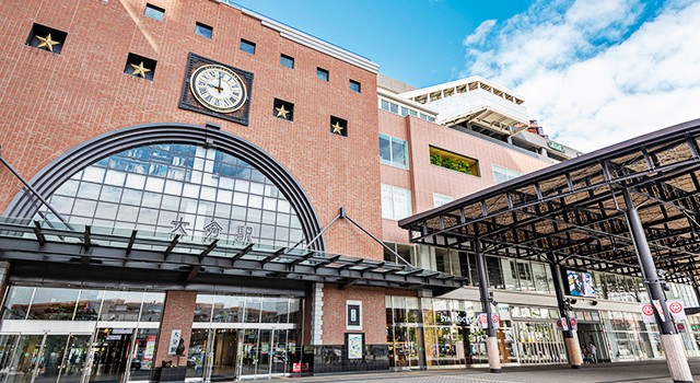 大分駅前の写真