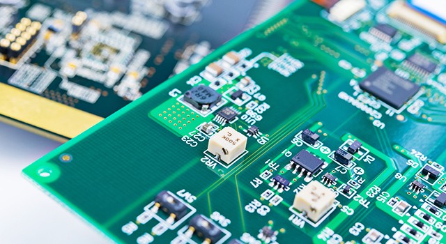 半導体の基盤の写真